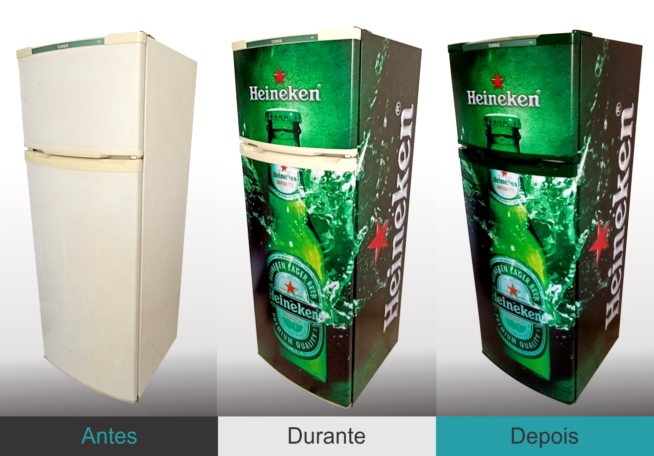 Antes, durante e depois